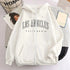 Autumn Spring Women’s Retro Fashion Hoodie Loose Letter Printed Zip Up Sweatshirt - Warms Hoodies