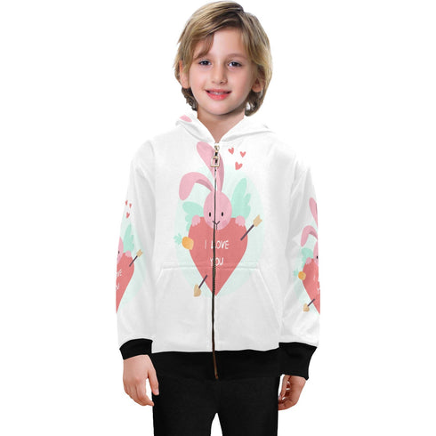 Kid's hoodies Big Boys' Zip Up Hoodie