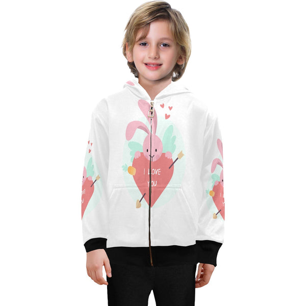 Kid's hoodies Big Boys' Zip Up Hoodie