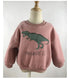 Children’s Comfortable Sweatshirt: Autumn-Themed, Fleece-Lined Dinosaur Hoodies for Kids - Warms Hoodies