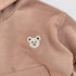 Cotton Embroidered Hoodies for Toddlers - Bear-Themed Sweatshirt for Kids - Warms Hoodies