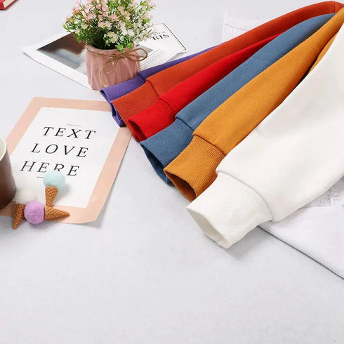 Los Angeles California Streetwear: Women’s Loose Oversized Sweatshirt, Soft Letter Print Hoodie with Personality - Warms Hoodies