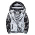 Men’s Premium Camouflage Winter Jacket - Thick Fleece-Lined Long Sleeve Coat with Hood - Casual Streetwear - Warms Hoodies