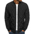 Men's Solid Color Cotton-Padded Jacket - Thick, Winter-Warm, Casual Style - Warms Hoodies