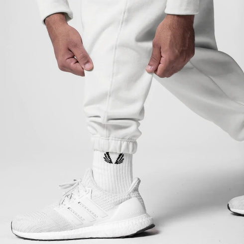 Men's Thick Cotton Training Sets Hoodie Casual Sports Pullover Hooded 2-piece Top with Pants Sweatshirts - Warms Hoodies