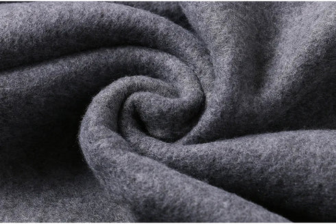 Men’s Two-Piece Solid Color Hoodie and Pants Set - Premium Casual Sportswear Tracksuit - Warms Hoodies