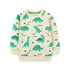 Newly Launched Jumping Meters Kids’ Hoodies: Premium Cotton Sweatshirts with Dinosaur Prints - Warms Hoodies