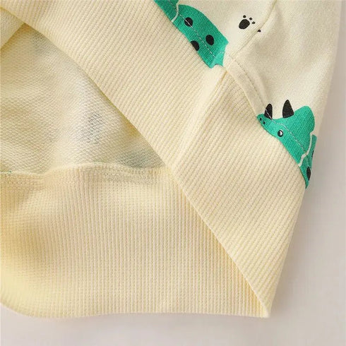Newly Launched Jumping Meters Kids’ Hoodies: Premium Cotton Sweatshirts with Dinosaur Prints - Warms Hoodies