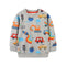 Newly Launched Jumping Meters Kids’ Hoodies: Premium Cotton Sweatshirts with Dinosaur Prints - Warms Hoodies