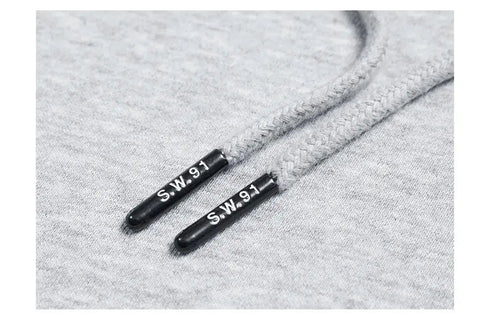 Premium Autumn Hoodies for Men: High-Quality, Thick 360g Fabric, Solid Basic Sweatshirts with Jogger - Warms Hoodies