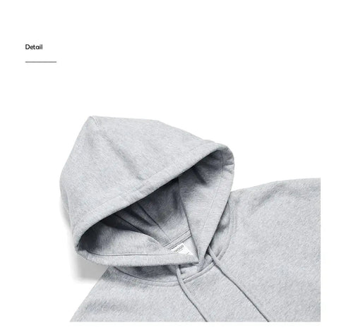 Premium Autumn Hoodies for Men: High-Quality, Thick 360g Fabric, Solid Basic Sweatshirts with Jogger - Warms Hoodies