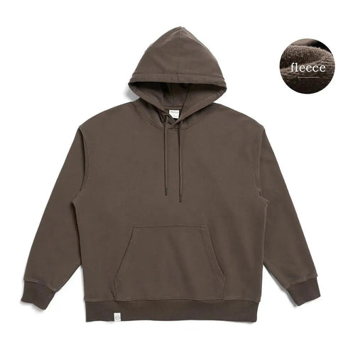 Premium Autumn Hoodies for Men: High-Quality, Thick 360g Fabric, Solid Basic Sweatshirts with Jogger - Warms Hoodies