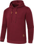 Premium Men’s Fleece Hoodies - Jacquard Pullover Sweatshirts for Men - High-Quality Male Hooded Sweatshirts - Warms Hoodies