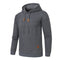 Premium Men’s Fleece Hoodies - Jacquard Pullover Sweatshirts for Men - High-Quality Male Hooded Sweatshirts - Warms Hoodies