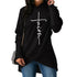 Premium Women’s Faith Inspired Hoodie: Long-Sleeved Pullover Sweatshirt - Warms Hoodies