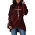 Premium Women’s Faith Inspired Hoodie: Long-Sleeved Pullover Sweatshirt - Warms Hoodies