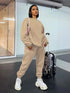 Premium Women’s Two-Piece Lounge Set: Oversized Hoodie and Matching Sweatpants - Comfortable and Stylish - Warms Hoodies