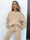 Premium Women’s Two-Piece Lounge Set: Oversized Hoodie and Matching Sweatpants - Comfortable and Stylish - Warms Hoodies