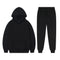 Solid Color, Long-Sleeved Hoodie and Sweatpants - Casual Two-Piece Set for Men and Women - Warms Hoodies