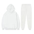 Solid Color, Long-Sleeved Hoodie and Sweatpants - Casual Two-Piece Set for Men and Women - Warms Hoodies