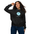 Women Hoodies Sustainable Style & Comfort: Peace Eco Raglan Hoodie