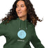 Women Hoodies Sustainable Style & Comfort: Peace Eco Raglan Hoodie