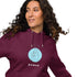 Women Hoodies Sustainable Style & Comfort: Peace Eco Raglan Hoodie