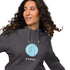Women Hoodies Sustainable Style & Comfort: Peace Eco Raglan Hoodie
