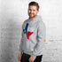 Men hoodie Texas Flag Fleece Hoodie: Stay Warm and Show Your Texas Spirit