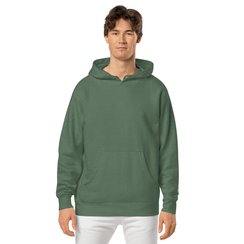 Men’s Solid Color Fleece Hoodies: Warms hoodies, Breathable Pullovers pigment-dyed hoodie