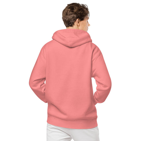 Men’s Solid Color Fleece Hoodies: Warms hoodies, Breathable Pullovers pigment-dyed hoodie
