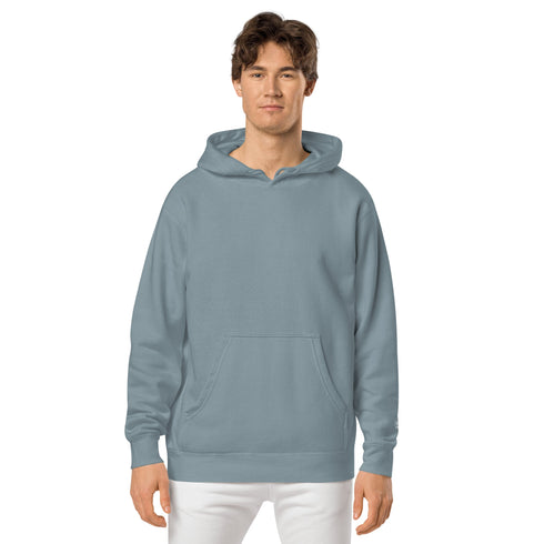 Men’s Solid Color Fleece Hoodies: Warms hoodies, Breathable Pullovers pigment-dyed hoodie