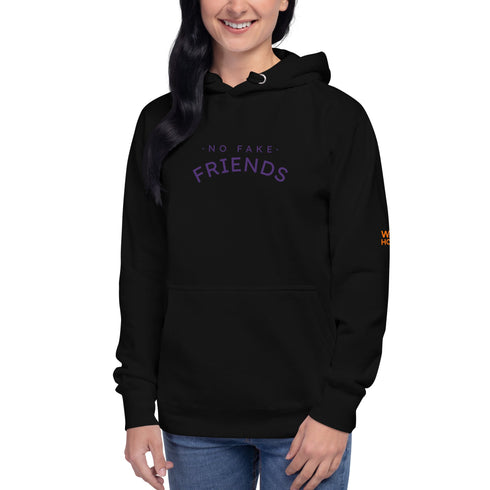 Women hoodies No Fare Friend Sustainable Comfort: Unisex Eco-Friendly Hoodie