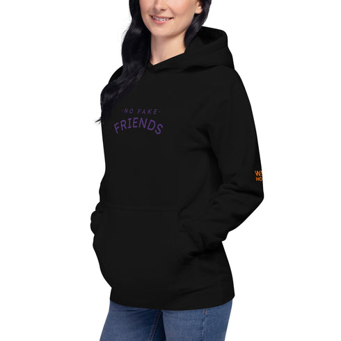 Women hoodies No Fare Friend Sustainable Comfort: Unisex Eco-Friendly Hoodie