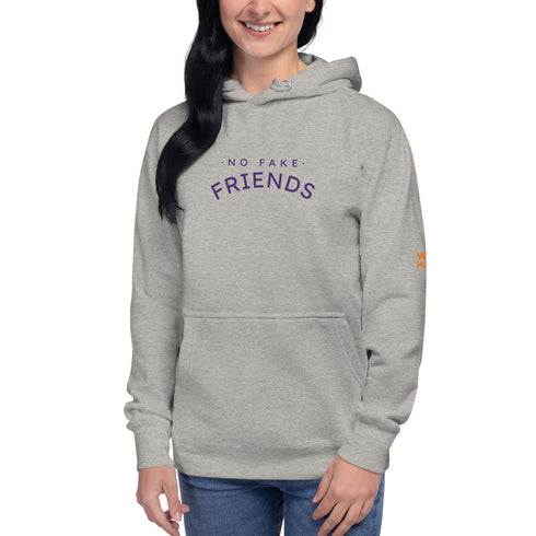 Women hoodies No Fare Friend Sustainable Comfort: Unisex Eco-Friendly Hoodie
