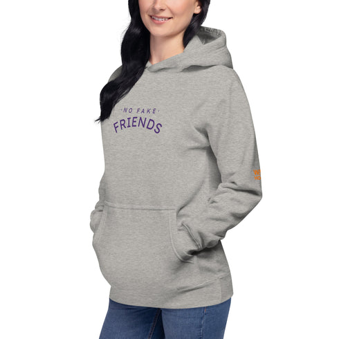 Women hoodies No Fare Friend Sustainable Comfort: Unisex Eco-Friendly Hoodie