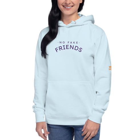 Women hoodies No Fare Friend Sustainable Comfort: Unisex Eco-Friendly Hoodie
