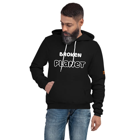 Men hoodies Sustainable Comfort in Style: Broken Planet Eco-Friendly Hoodie