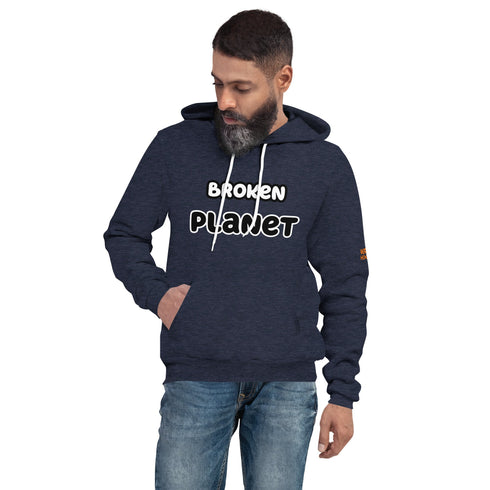 Men hoodies Sustainable Comfort in Style: Broken Planet Eco-Friendly Hoodie