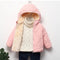 Winter Coats - Thick, Warm Plush Jackets with Fur Hood for Boys and Girls, Toddler Snowsuit Outerwear - Warms Hoodies