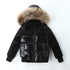 Winter jacket Parka for Kids - Boys & Girls Down Jacket with Natural Fur, Waterproof Outerwear and Snow Coat - Warms Hoodies