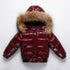Winter jacket Parka for Kids - Boys & Girls Down Jacket with Natural Fur, Waterproof Outerwear and Snow Coat - Warms Hoodies