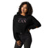 Cropped Hoodie with Embroidered This Girls Can design : Elevate Your Everyday Look
