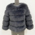 Women's Elegant Faux Fur Coat - Autumn Winter, Fluffy Black, Thick Warm, Office Style, Available in Multiple Sizes - Warms Hoodies