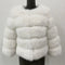 Women's Elegant Faux Fur Coat - Autumn Winter, Fluffy Black, Thick Warm, Office Style, Available in Multiple Sizes - Warms Hoodies