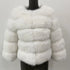 Women's Elegant Faux Fur Coat - Autumn Winter, Fluffy Black, Thick Warm, Office Style, Available in Multiple Sizes - Warms Hoodies
