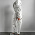 Women’s Hooded Tracksuit Two-Piece Set with Drawstring Sweatpants and Pullover Hoodie - Warms Hoodies