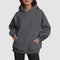 Women’s Oversized Sweatshirt: Comfy Casual Loose Lightweight Hoodie, Fleece Pullover Top, Ideal for Fall and Winter - Warms Hoodies