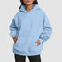 Women’s Oversized Sweatshirt: Comfy Casual Loose Lightweight Hoodie, Fleece Pullover Top, Ideal for Fall and Winter - Warms Hoodies